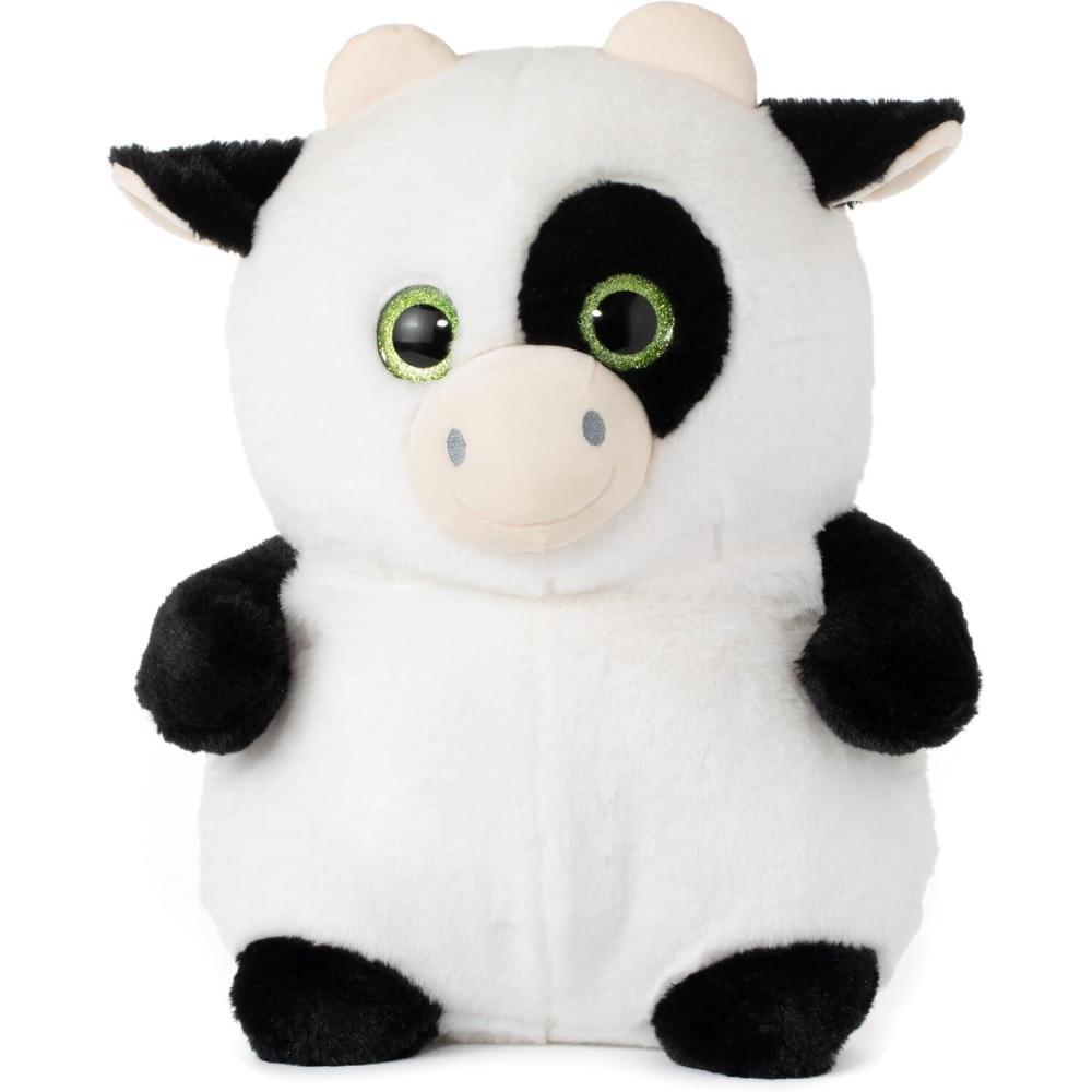 image:imageThe Petting Zoo Monkey Stuffed Animal Plushie Gifts for Kids Puffimalz Zoologee Plush Toy 17 inCow