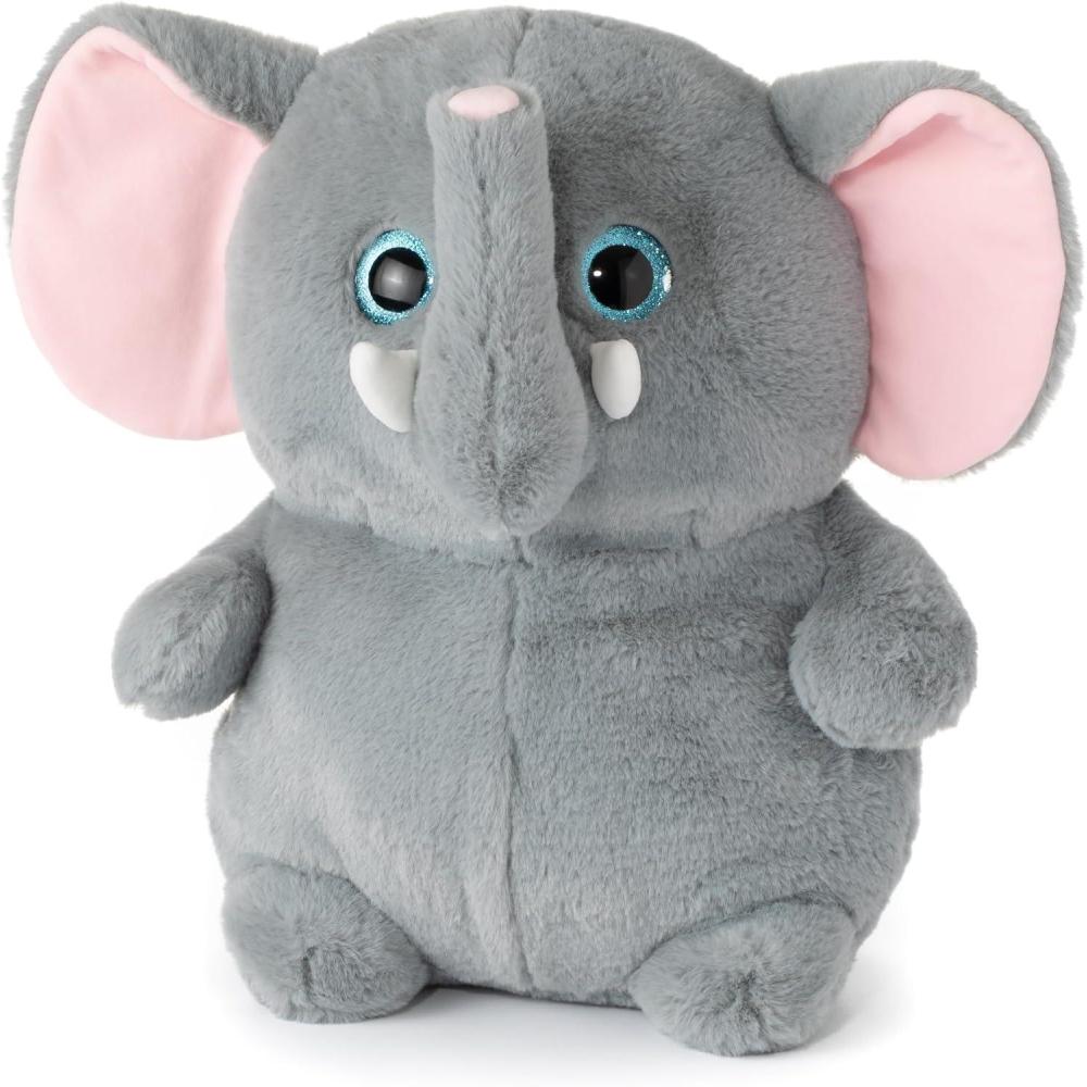 image:imageThe Petting Zoo Monkey Stuffed Animal Plushie Gifts for Kids Puffimalz Zoologee Plush Toy 17 inElephant