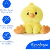 The Petting Zoo Fennec Fox Stuffed Animal Plushie, Gifts for Kids, Snugletz Zoologee Plush Toy, 7 in(Chick)
