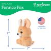 The Petting Zoo Fennec Fox Stuffed Animal Plushie, Gifts for Kids, Snugletz Zoologee Plush Toy, 7 in(Fennec Fox)