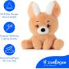 The Petting Zoo Fennec Fox Stuffed Animal Plushie, Gifts for Kids, Snugletz Zoologee Plush Toy, 7 in(Fennec Fox)