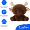 The Petting Zoo Fennec Fox Stuffed Animal Plushie, Gifts for Kids, Snugletz Zoologee Plush Toy, 7 in(Moose)
