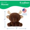 The Petting Zoo Fennec Fox Stuffed Animal Plushie, Gifts for Kids, Snugletz Zoologee Plush Toy, 7 in(Moose)