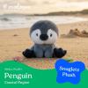 The Petting Zoo Fennec Fox Stuffed Animal Plushie, Gifts for Kids, Snugletz Zoologee Plush Toy, 7 in(Penguin)