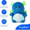The Petting Zoo Monkey Stuffed Animal Plushie, Gifts for Kids, Puffimalz Zoologee Plush Toy, 17 in(Dragon)