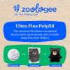 The Petting Zoo Monkey Stuffed Animal Plushie, Gifts for Kids, Puffimalz Zoologee Plush Toy, 17 in(Flamingo)