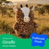 The Petting Zoo Monkey Stuffed Animal Plushie, Gifts for Kids, Puffimalz Zoologee Plush Toy, 17 in(Giraffe)