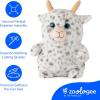 The Petting Zoo Monkey Stuffed Animal Plushie, Gifts for Kids, Puffimalz Zoologee Plush Toy, 17 in(Goat)