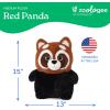 The Petting Zoo Monkey Stuffed Animal Plushie, Gifts for Kids, Puffimalz Zoologee Plush Toy, 17 in(Red Panda)