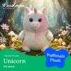The Petting Zoo Monkey Stuffed Animal Plushie, Gifts for Kids, Puffimalz Zoologee Plush Toy, 17 in(Unicorn)