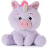 The Petting Zoo Fennec Fox Stuffed Animal Plushie, Gifts for Kids, Snugletz Zoologee Plush Toy, 7 in(Unicorn)