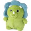 The Petting Zoo Monkey Stuffed Animal Plushie, Gifts for Kids, Puffimalz Zoologee Plush Toy, 17 in(Triceratops)