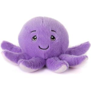 The Petting Zoo Fennec Fox Stuffed Animal Plushie, Gifts for Kids, Snugletz Zoologee Plush Toy, 7 in(Octopus)
