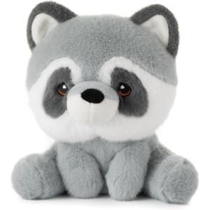 The Petting Zoo Fennec Fox Stuffed Animal Plushie, Gifts for Kids, Snugletz Zoologee Plush Toy, 7 in(Ring-tailed Lemur)