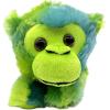 The Petting Zoo Tie Die Monkey Stuffed Animal Plushie Slap Bracelet, Gifts for Kids, Slapstix Wildlife Animals, Monkey Snap Bracelets, 9 inches (Purple)(Lime Green)