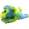 The Petting Zoo Tie Die Monkey Stuffed Animal Plushie Slap Bracelet, Gifts for Kids, Slapstix Wildlife Animals, Monkey Snap Bracelets, 9 inches (Purple)(Lime Green)