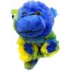The Petting Zoo Tie Die Monkey Stuffed Animal Plushie Slap Bracelet, Gifts for Kids, Slapstix Wildlife Animals, Monkey Snap Bracelets, 9 inches (Purple)(Royal Blue)