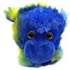 The Petting Zoo Tie Die Monkey Stuffed Animal Plushie Slap Bracelet, Gifts for Kids, Slapstix Wildlife Animals, Monkey Snap Bracelets, 9 inches (Purple)(Royal Blue)