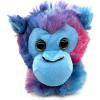 The Petting Zoo Tie Die Monkey Stuffed Animal Plushie Slap Bracelet, Gifts for Kids, Slapstix Wildlife Animals, Monkey Snap Bracelets, 9 inches (Purple)(Sky Blue)