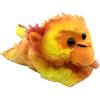The Petting Zoo Tie Die Monkey Stuffed Animal Plushie Slap Bracelet, Gifts for Kids, Slapstix Wildlife Animals, Monkey Snap Bracelets, 9 inches (Purple)(Orange)