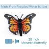 The Petting Zoo, Butterfly Stuffed Animal, Gifts for Girls, Wild Onez Orange Monarch Butterfly Plush Toy (20 inch), Large(20 inch)