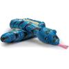 The Petting Zoo Sea Snake Stuffed Animal, Gifts for Kids, Snake Plush Toy, 54 inch (Orange)(Blue)