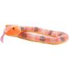 The Petting Zoo Sea Snake Stuffed Animal, Gifts for Kids, Snake Plush Toy, 54 inch (Orange)(Orange)